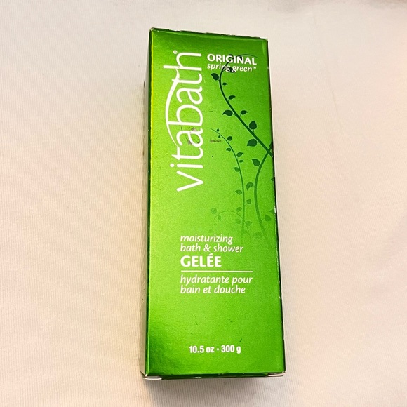 Vitabath Original Spring Green Moisturizing Bath & Shower Gelee 10.5 oz/300 ml - Picture 6 of 6